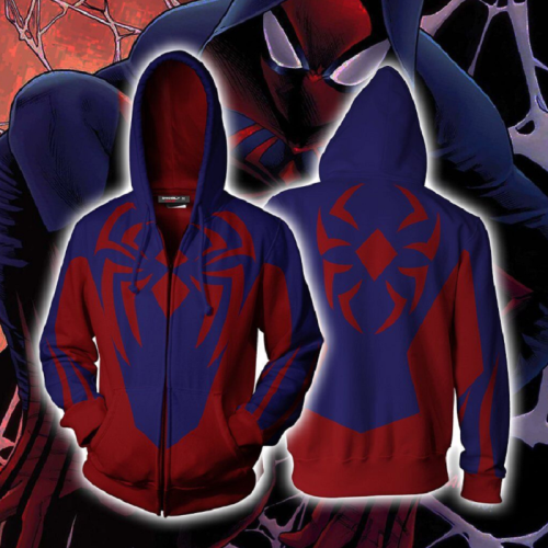 Avengers Spider-Man Hoodie - Zip Up Hoodie Csos810