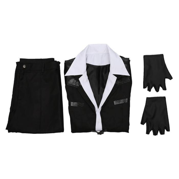 Final Fantasy Vii Remake-Reno Men Jacket Pants Outfit Halloween Carnival Costume Cosplay Costume
