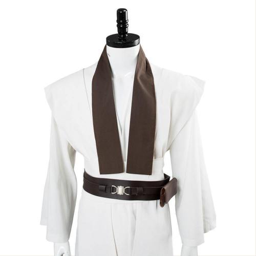 Star Wars Jedi Knight Cosplay Costume White Version No Cloak