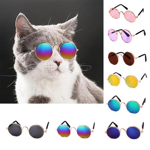 Retro Round Trendy Sunglasses For Cats And Dogs