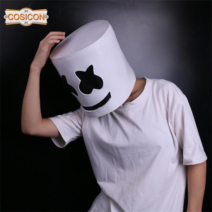 Marshmello Dj Cosplay Helmet Halloween Mask