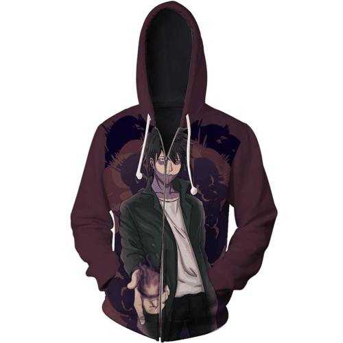 My Hero Academia Anime Cosplay Costume Sweatshirt Zip Up Hoodie