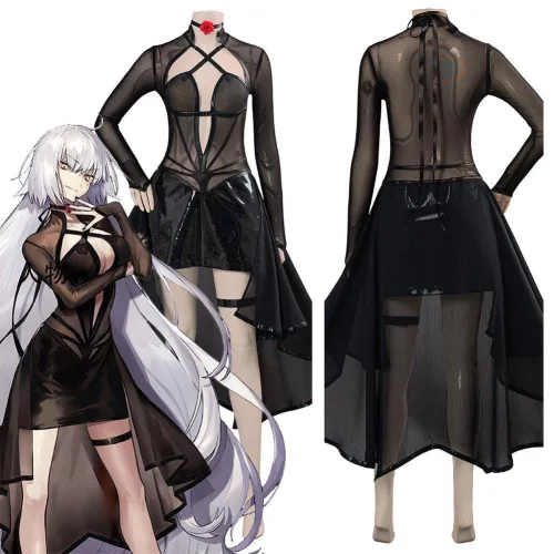Game Fate/Grand Order Jeanne D‘Arc Alter (J‘Alter) Women Girls Outfit Halloween Carnival Costume Cosplay Costume
