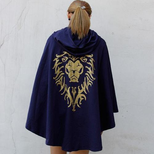 Game World Of Warcraft Wow Alliance Horde Hooded Colak Cape