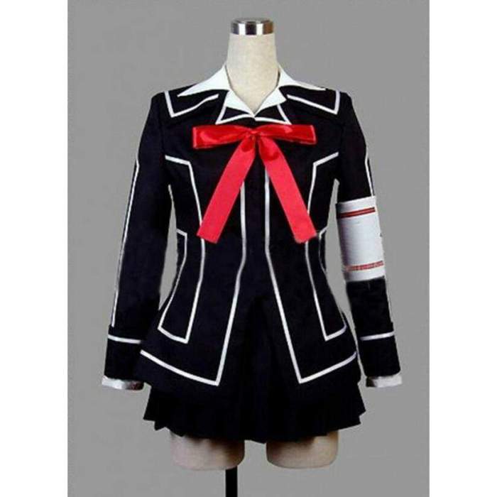 Vampire Knight Cosplay Costume Yuki Cross White or Black Dress uniform Custom for Any Size