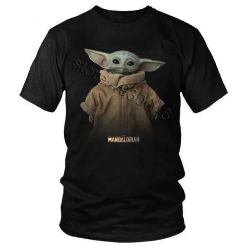 Star Wars Baby Yoda Women Men Summer T-Shirt Short Cotton Tee Gift