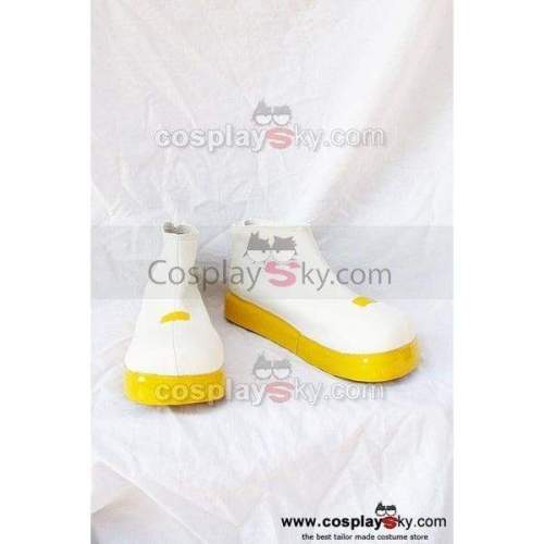 Vocaloid Kagamine Rin White Cosplay Shoes Boots