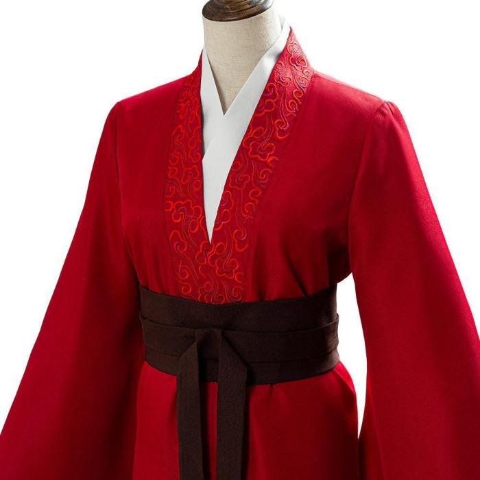 Movie Mulan Womens Garments Mulan Hanfu Cosplay Costume