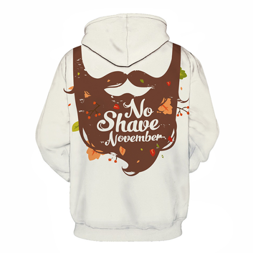 No Shave 3D Hoodie - Sweatshirt, Hoodie, Pullover