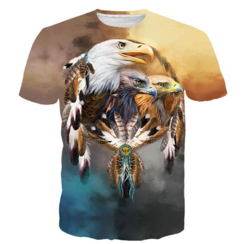 Spiritual Tribal Eagles Shirts