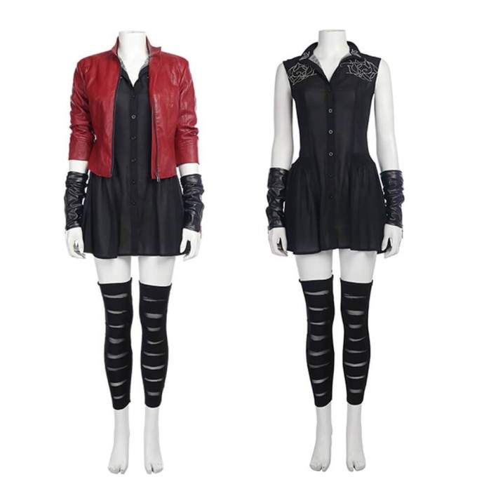 The Avengers Age Of Ultron Scarlet Witch Cosplay Costume