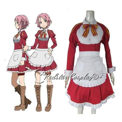 Sword Art Online Lisbet / Rika Shinozaki anime Cosplay Costume - Custom-made in sizes