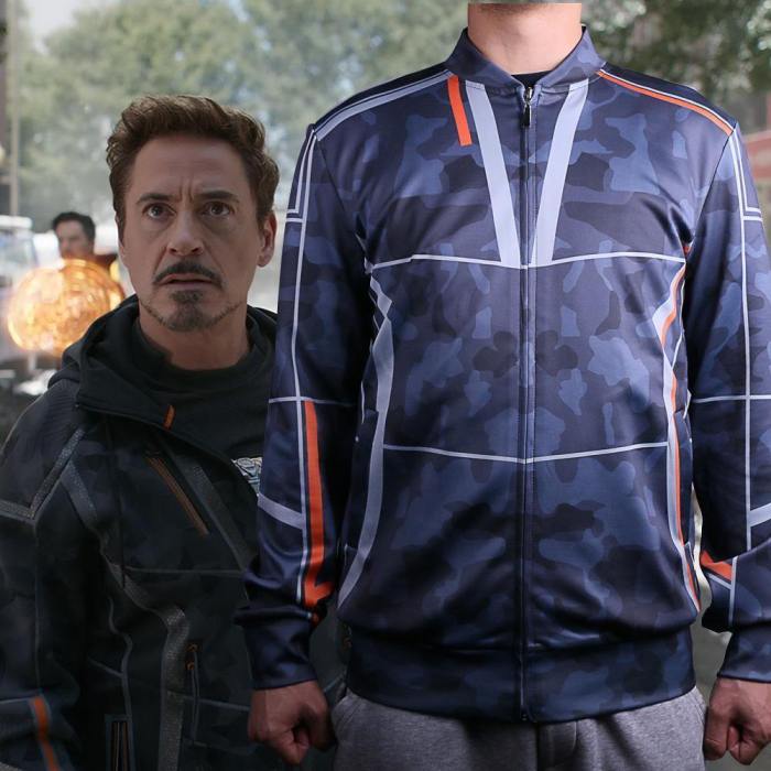Avengers Infinity War Iron Man Cosplay Tony Stark  Baseball Coat