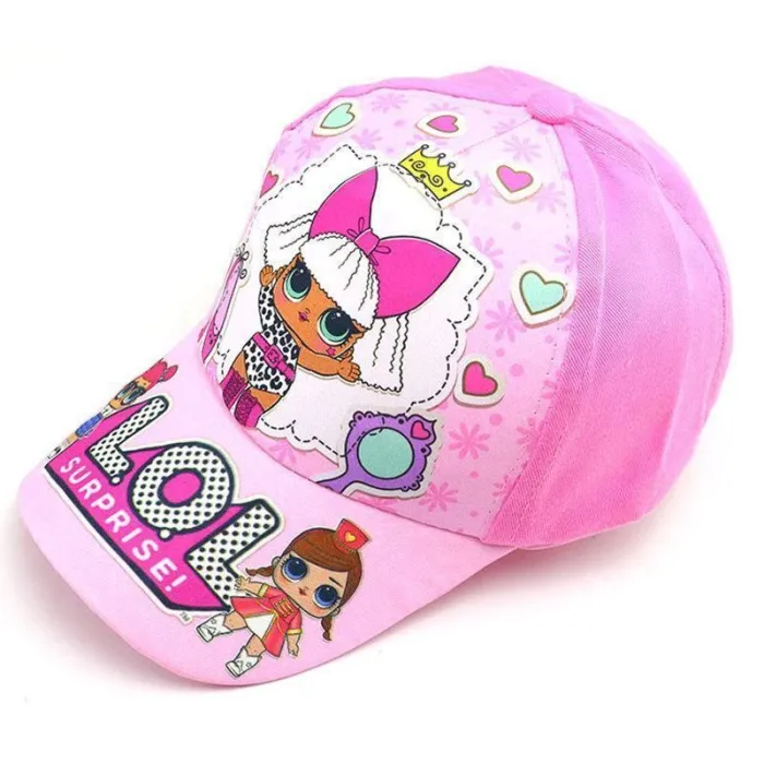Children'S Visors Frozen Elsa Anna Cap Casual Sun Baseball Cartoon Hat