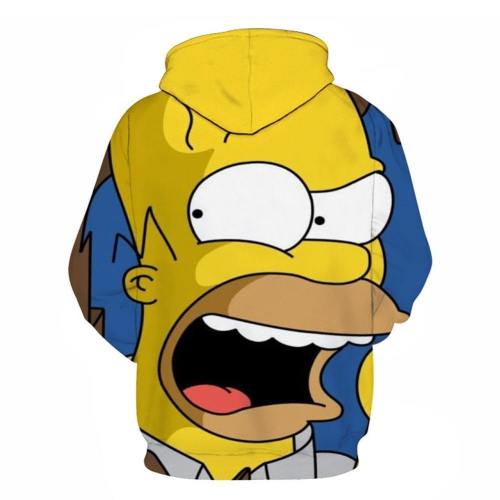 The Simpsons Hoodie - Homer J Simpson Pullover Hoodie