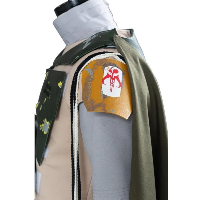 Star Wars Boba Fett Men Uniform Outfit Halloween Carnival Suit Cosplay Costume