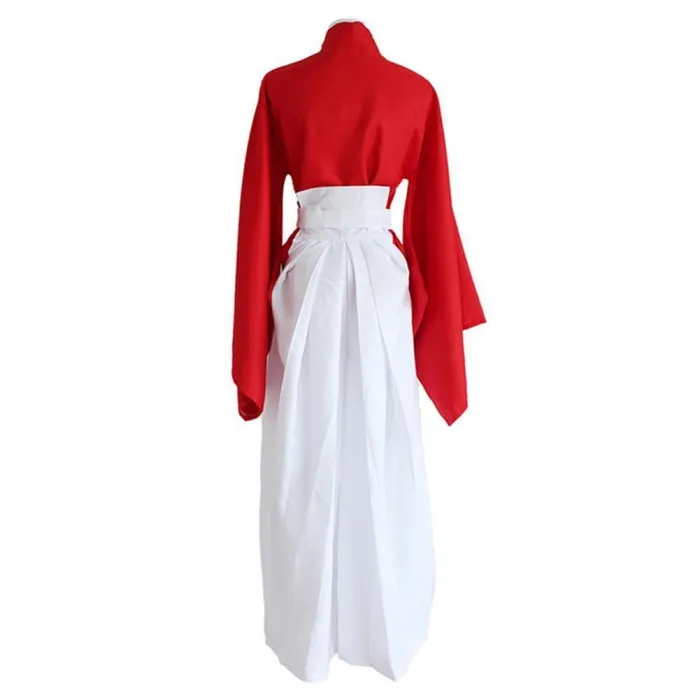 Rurouni Kenshin Kenshin Himura Red Kendo Kimono Cosplay Costume