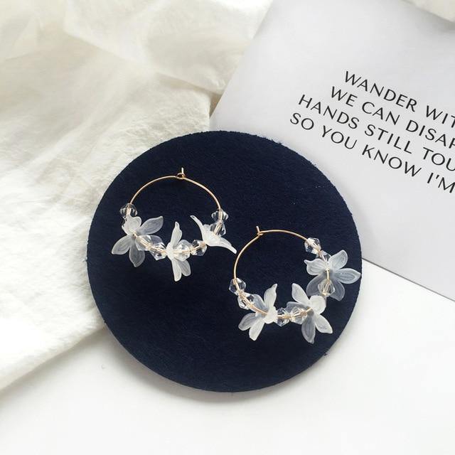 Handmade Flower Earrings