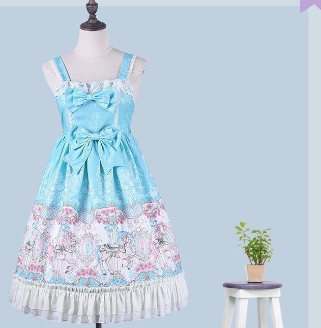 Lolita Dress Costume Carousel Jsk Sweet Clothes For Girls And Women