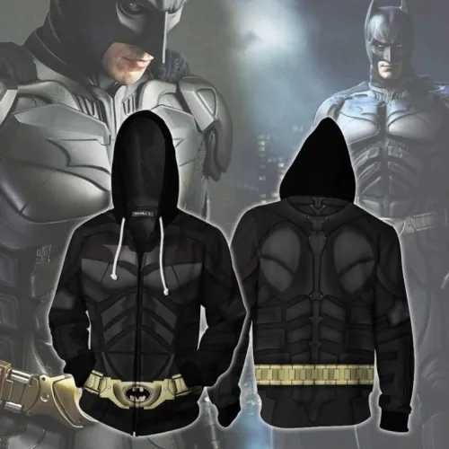 Batman Zip Up Hoodie