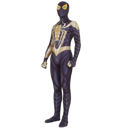 Iron Spider Man Peter Parker Cosplay Costume Spiderman Jumpsuit Suit