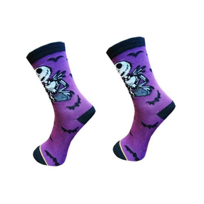 The Nightmare Before Christmas Jack Skellington Tube Socks Stockings