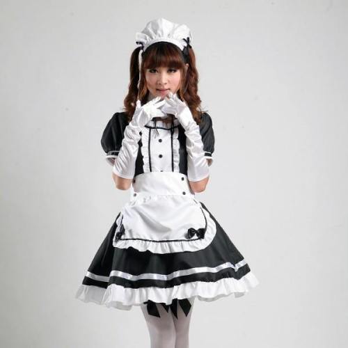 Maid Waitress Costumes - Ms001