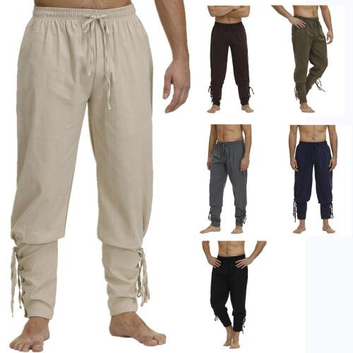 Pirate Viking Cosplay Renaissance Medieval Gothic Pants Trouser Costume