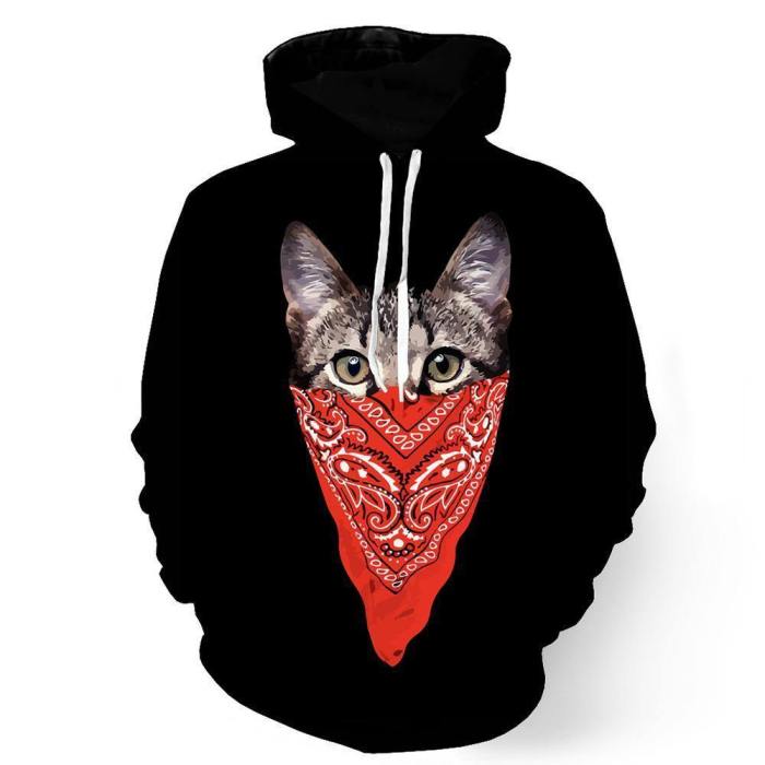 Cute And Funny Cat 3D Shirt And Hoodie