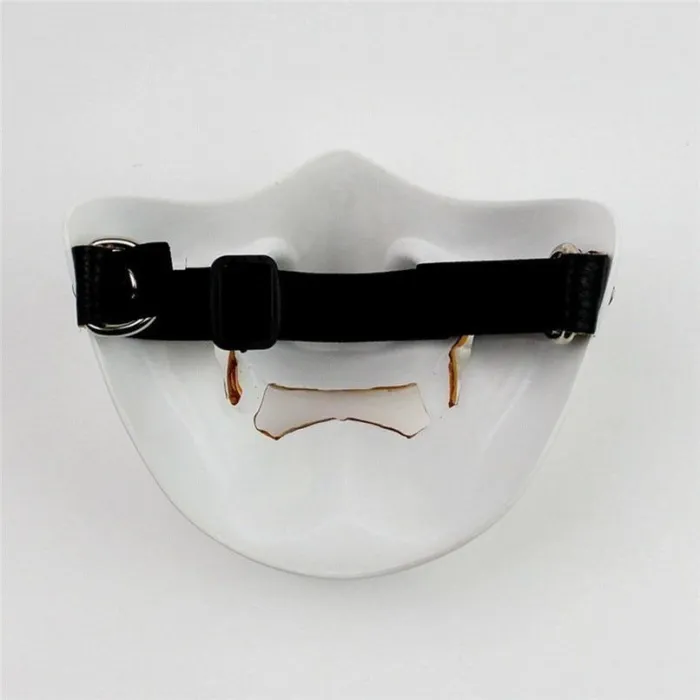 Tooth Decay Evil Demon Monster Kabuki Samurai Half Cover Helmet Props
