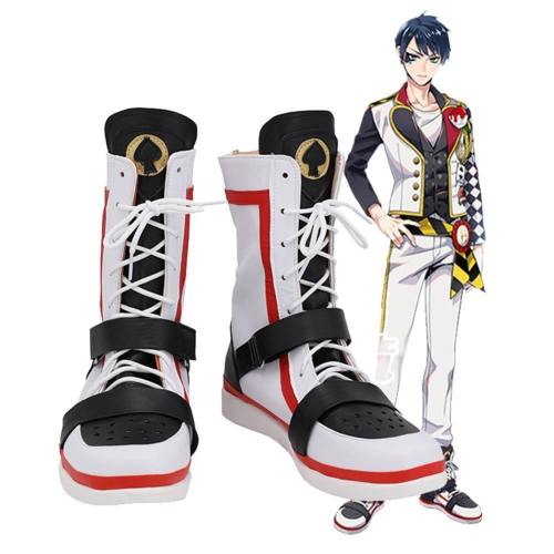 Game Twisted-Wonderland Alice In Wonderland Theme Deucc Cosplay Shoes