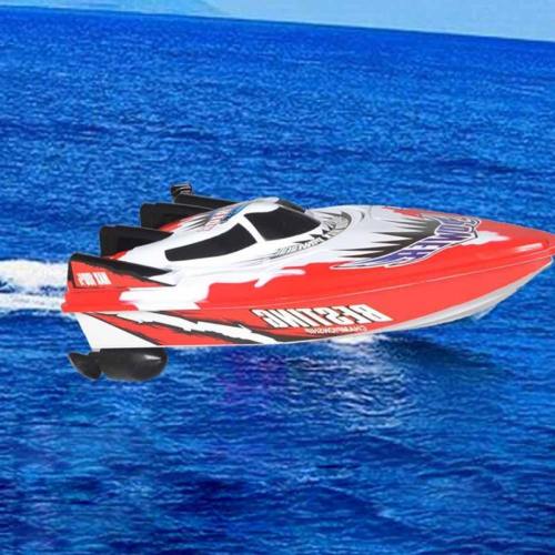 Remote Control Racing Boat Electric Waterproof Toy Rc Red Green