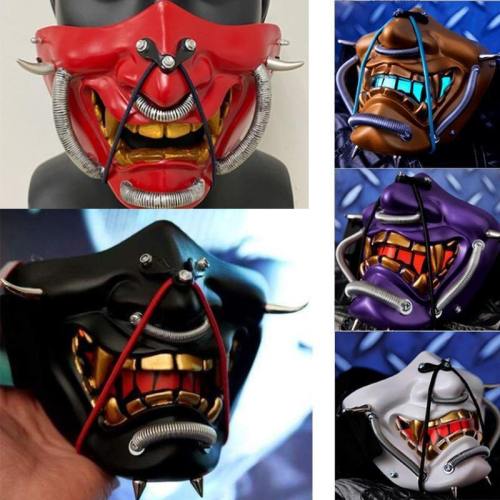 Game Ghost Of Tsushima Mask Cosplay Halloween Prom Samurai Mask Props