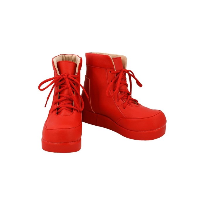 Cells At Work! Hataraku Saibo Erythrocite Red Blood Cell Cosplay Shoes Boots