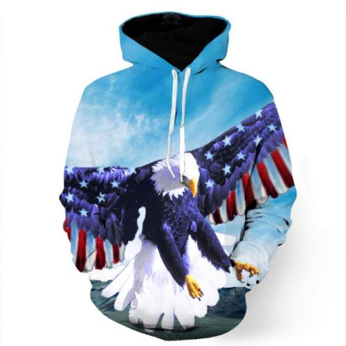 Sky High American Eagle Sweatshirt/Hoodie