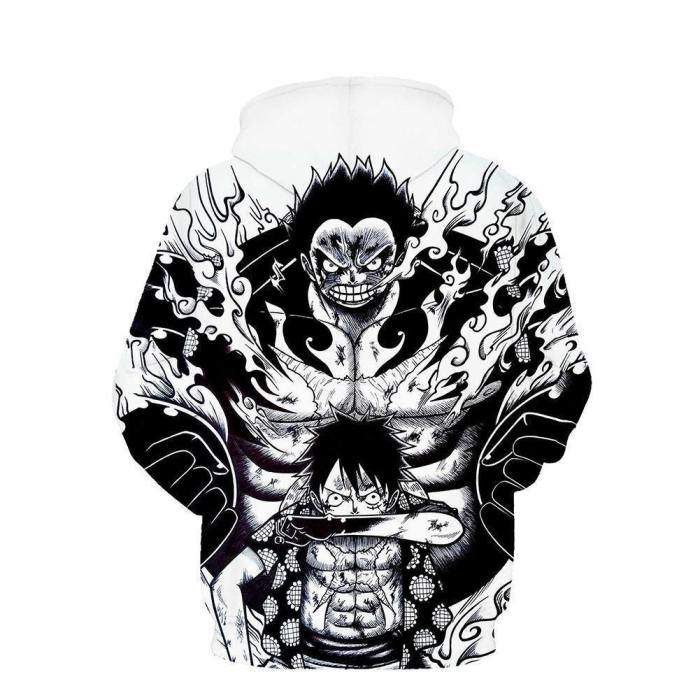 One Piece Hoodie - Monkey D. Luffy Pullover Hoodie Csso012