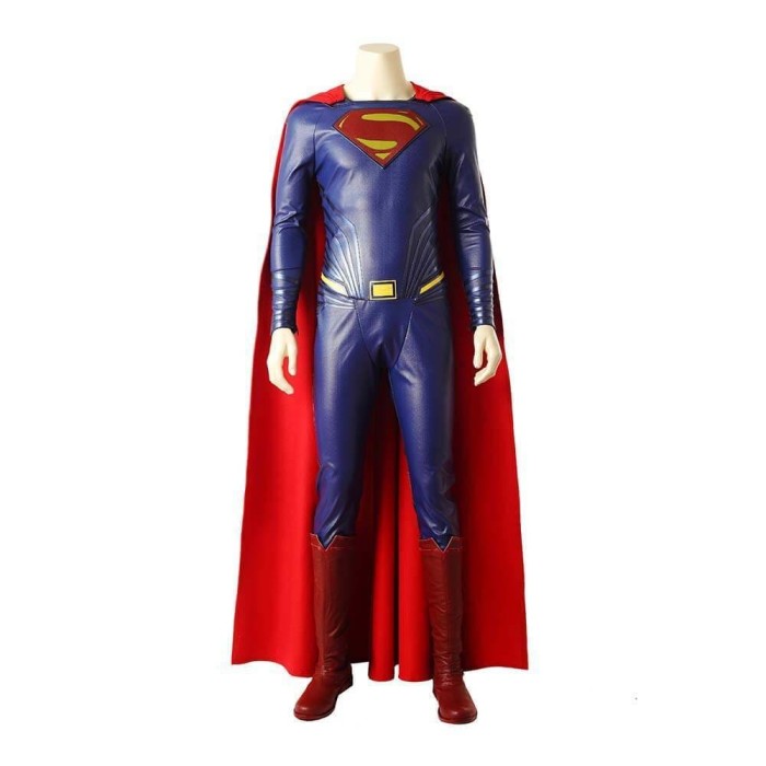 Superman Clark Kent Costume Dc Movie Justice League Halloween Cosplay Suit