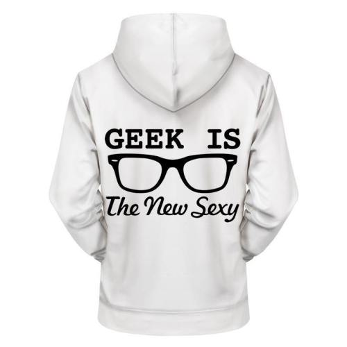 Sexy Geek 3D - Sweatshirt, Hoodie, Pullover