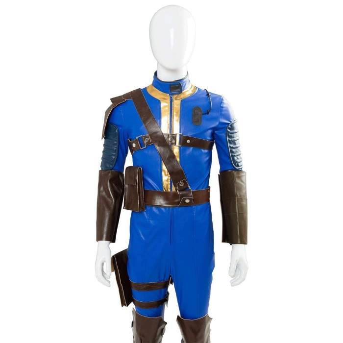 Fallout 76 Vault 76 Jumpsuit Cosplay Costume For Adults