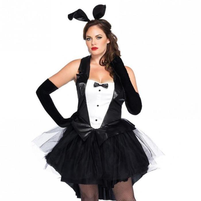Sexy Bunny Costume Adult Tuxedo Rabbit Halloween Dress Tux And Tails Bunny Costume