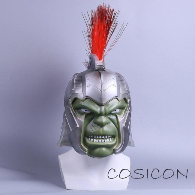 Thor 3 Ragnarok Hulk Cosplay Helmet Kids Halloween Mask