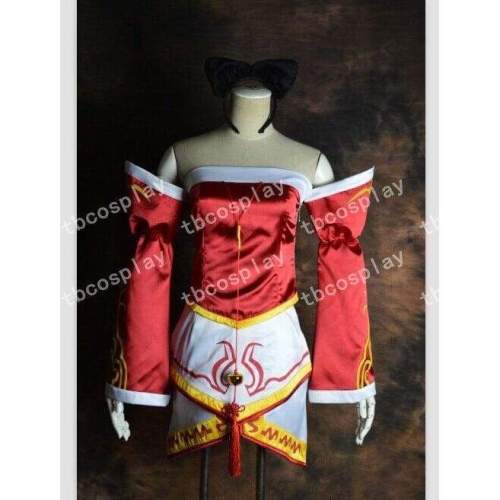 LoL Cosplay Costume League of Legends the Nine-Tailed Fox Ahri Dress Costume