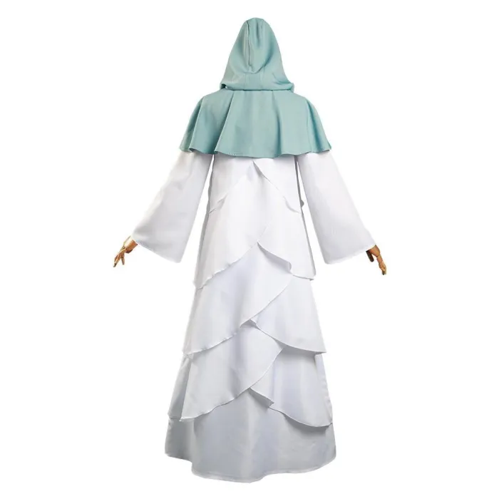 The Promised Neverland Mujika Long Robe Cloak Outfits Halloween Carnival Suit Cosplay Costume