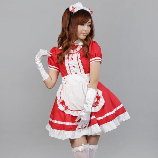 Maid Waitress Costumes - Ms002