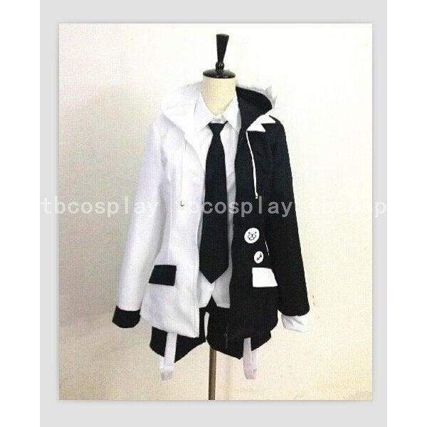 Dangan Ronpa Monobear Monokuma Black White Bear Cosplay Costume