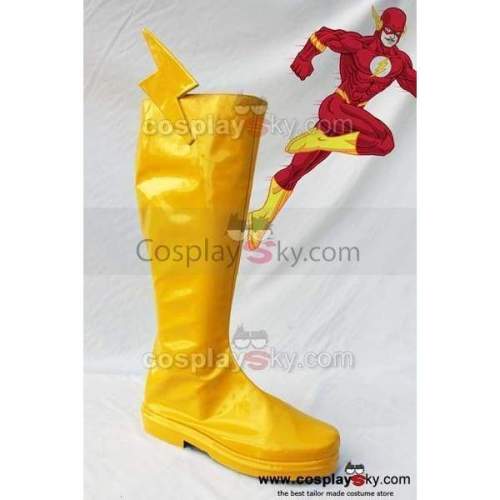 The Flash Showcase Cosplay Boots Shoes