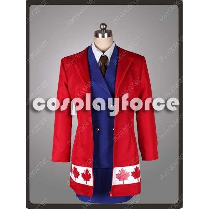 Hetalia:Axis Powers Canada Female Cosplay Costume Mp002887