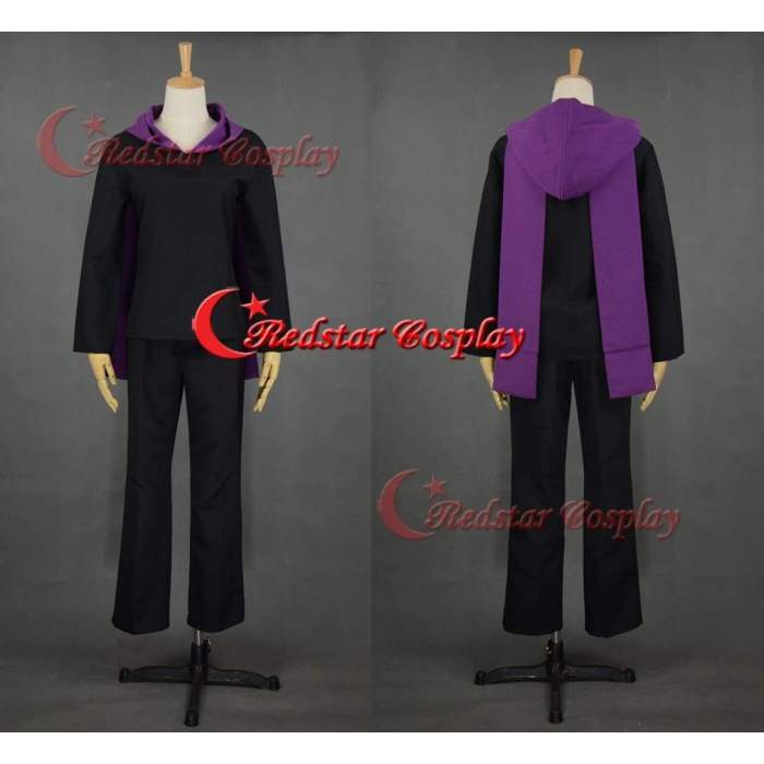 New Tokyo Ghouls Ii Kirishima Ayato Cosplay Costume Pleather Suit Hooded Coat Custom In Any Size