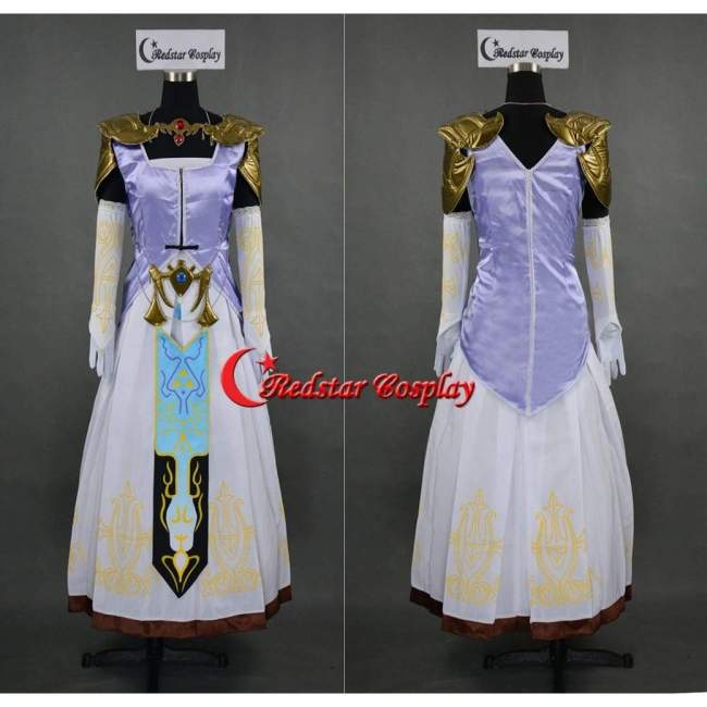 The Legend Of Zelda Princess Zelda Cosplay Costume Custom In Any Size