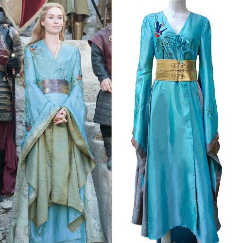 Game Of Thrones Queen Cersei Lannister Green Exclusive Dress